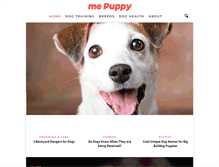 Tablet Screenshot of mepuppy.com